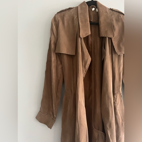 Anthropologie Moth Trench Coat - Picture 2 of 8